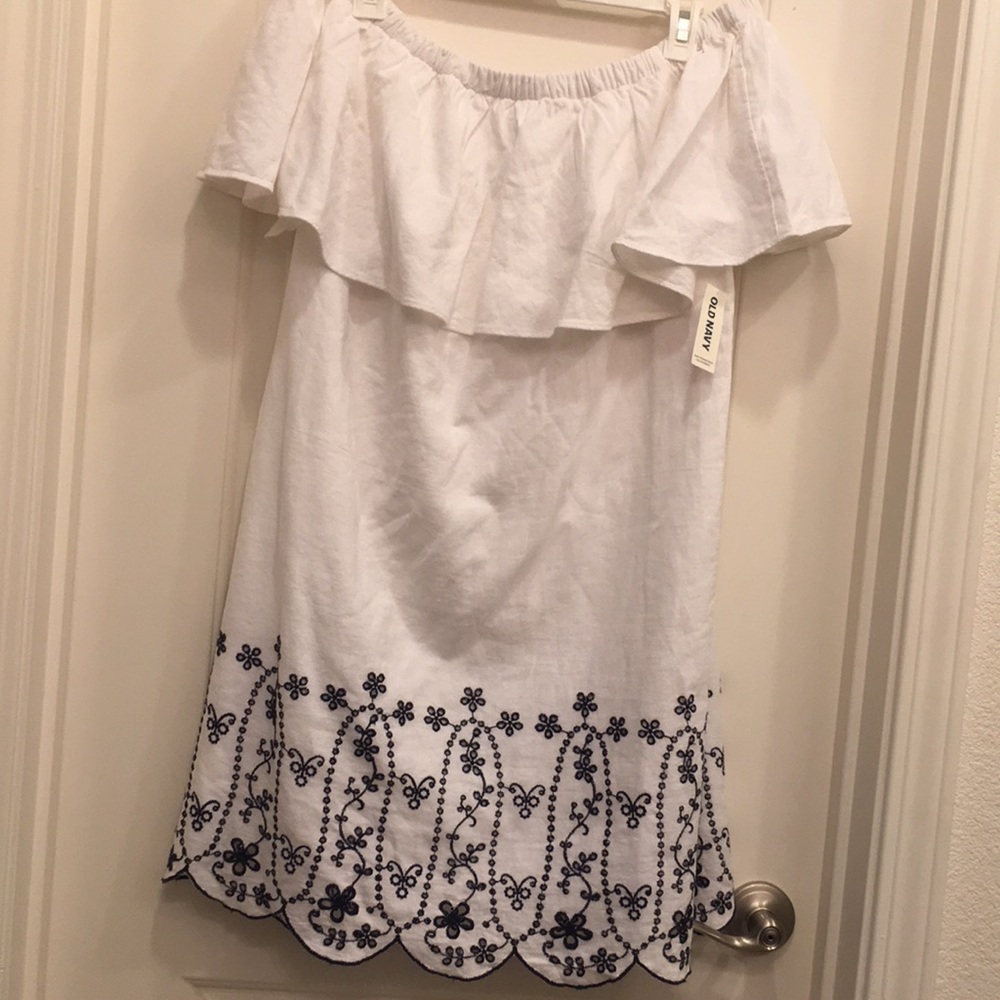 White Off the Shoulder Dress